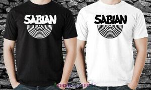 Sabian Logo Men&#039;s T shirt Size S-2XL